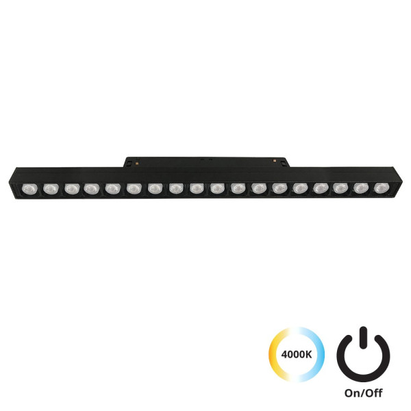 Linear Antiglare L:328 4000K Magnetic (ON-OFF)
