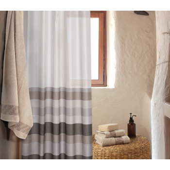 ΚΟΥΡΤΙΝΑ ΜΠΑΝΙΟΥ DEPREO 180X180 NEF-NEF HOMEWARE