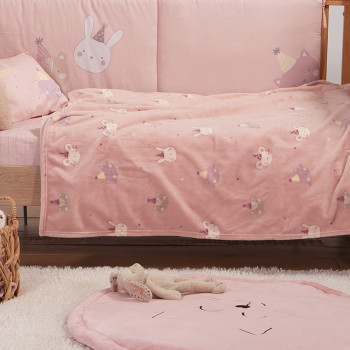 ΒΡΕΦΙΚΗ ΚΟΥΒΕΡΤΑ FLEECE ΑΓΚΑΛΙΑΣ SPECIAL PARTY 75X110 NEF-NEF HOMEWARE