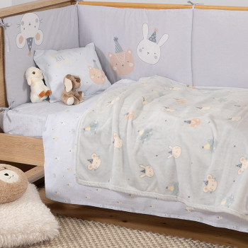 ΒΡΕΦΙΚΗ ΚΟΥΒΕΡΤΑ FLEECE ΚΟΥΝΙΑΣ SPECIAL PARTY 110X150 NEF-NEF HOMEWARE