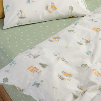 ΠΑΙΔΙΚΑ ΣΕΤ ΣΕΝΤΟΝΙΑ ΜΟΝΑ WOODLAND PARTY 170Χ260 NEF-NEF HOMEWARE
