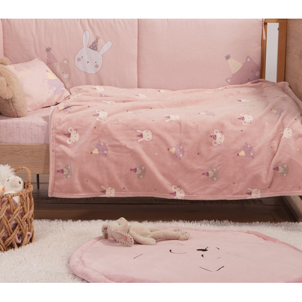 ΒΡΕΦΙΚΗ ΚΟΥΒΕΡΤΑ FLEECE ΚΟΥΝΙΑΣ SPECIAL PARTY 110X150 NEF-NEF HOMEWARE
