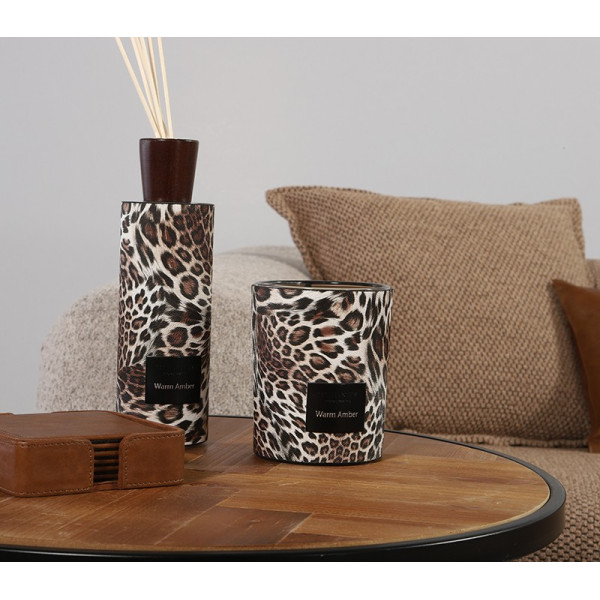 ΑΡΩΜΑΤΙΚΟ ΚΕΡΙ WARM AMBER 450gr NEF-NEF HOMEWARE