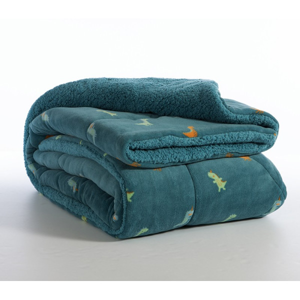 ΠΑΙΔΙΚΟ ΚΟΥΒΕΡΤΟΠΑΠΛΩΜΑ ΜΟΝΟ DINOS ON WHEELS 160Χ220 NEF-NEF HOMEWARE