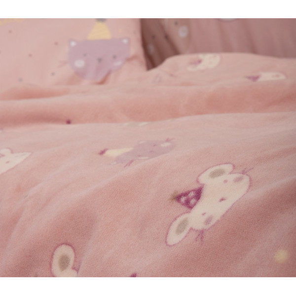 ΒΡΕΦΙΚΗ ΚΟΥΒΕΡΤΑ FLEECE ΚΟΥΝΙΑΣ SPECIAL PARTY 110X150 NEF-NEF HOMEWARE