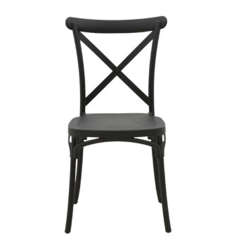 NAPOLI ΚΑΡΕΚΛΑ ΑΠΟ ΠΟΛΥΠΡΟΠΥΛΕΝΙΟ ΜΑΥΡΗ 48Χ52Χ91cm