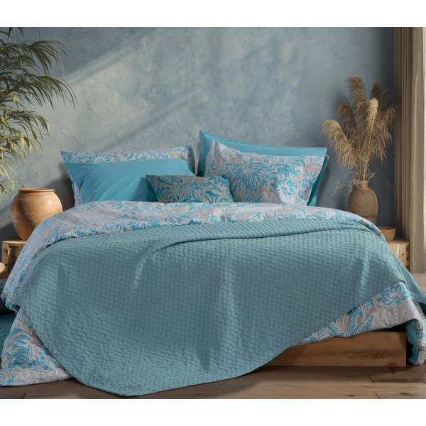 ΚΟΥΒΕΡΤΑ ΠΙΚΕ ΜΟΝΗ ELMER BLUE 160X240 NEF-NEF HOMEWARE