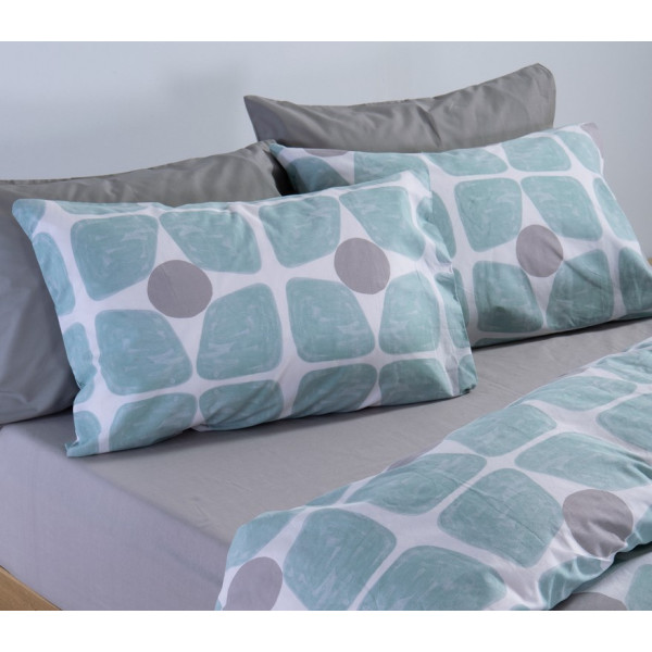 ΣΕΤ ΣΕΝΤΟΝΙΑ ΒΑΜΒΑΚΕΡΑ ΔΙΠΛΑ CASUAL COREO 200X270