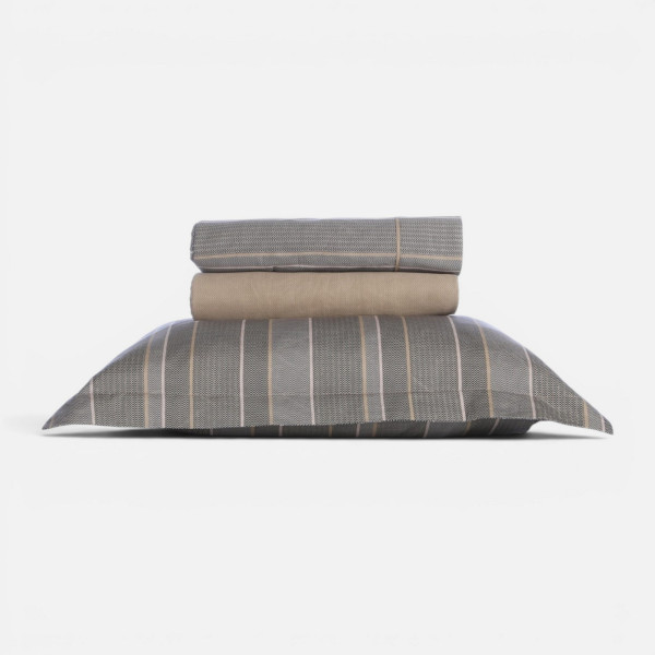 Σετ Σεντόνια Βαμβακοσατέν King Size Draft 270Χ280  Nef Nef Homeware