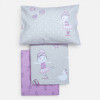Σετ Σεντόνια Κούνιας Βρεφικά Ballerine World  Nef Nef Homeware