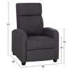 ΠΟΛΥΘΡΟΝΑ ΣΑΛΟΝΙΟΥ RELAX FB93299.01 ΓΚΡΙ ΥΦΑΣΜΑ 68x80x93Υεκ