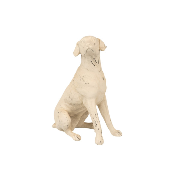 POLYRESIN DOG FIGURE 20*14*27εκ.