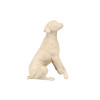 POLYRESIN DOG FIGURE 20*14*27εκ.