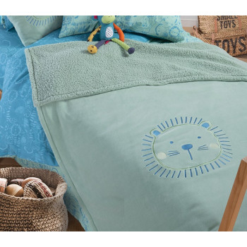 ΠΑΙΔΙΚΗ ΔΙΑΚΟΣΜΗΤΙΚΗ ΚΟΥΒΕΡΤΑ JUNGLE COMBO 130X180 NEF-NEF HOMEWARE