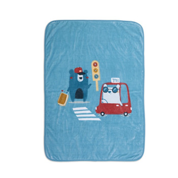 ΒΡΕΦΙΚΗ ΚΟΥΒΕΡΤΑ ΑΓΚΑΛΙΑΣ TRAFFIC 75X100 NEF-NEF HOMEWARE