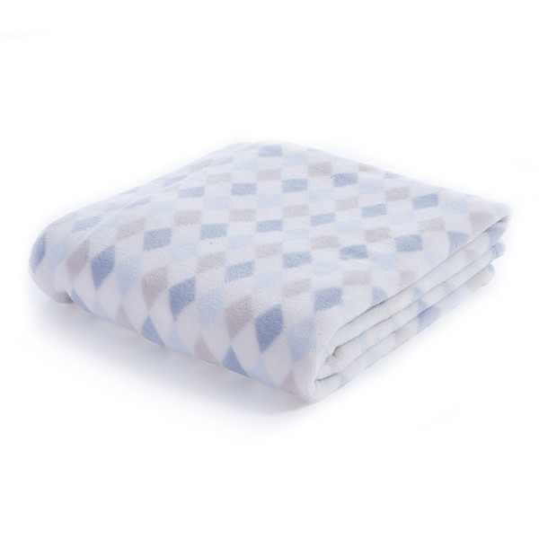 ΒΡΕΦΙΚΗ ΚΟΥΒΕΡΤΑ FLEECE ΑΓΚΑΛΙΑΣ SWEET RHOMBUS 75X110