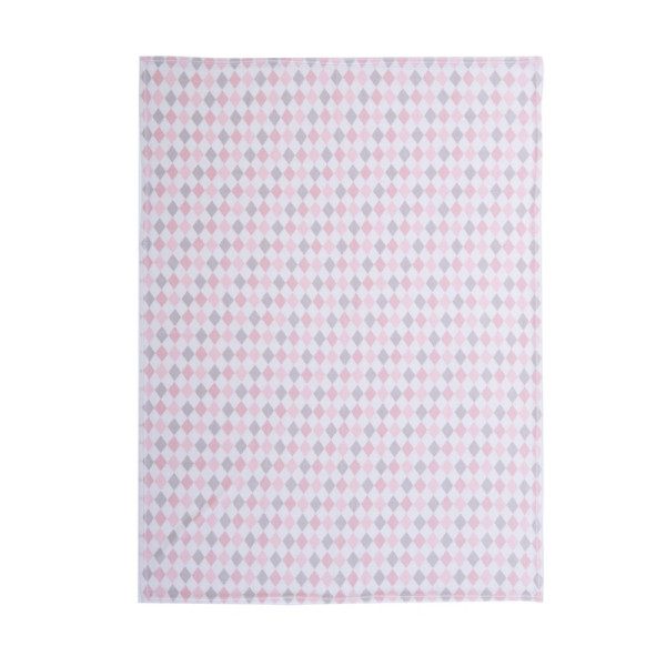 ΒΡΕΦΙΚΗ ΚΟΥΒΕΡΤΑ FLEECE ΑΓΚΑΛΙΑΣ SWEET RHOMBUS 75X110