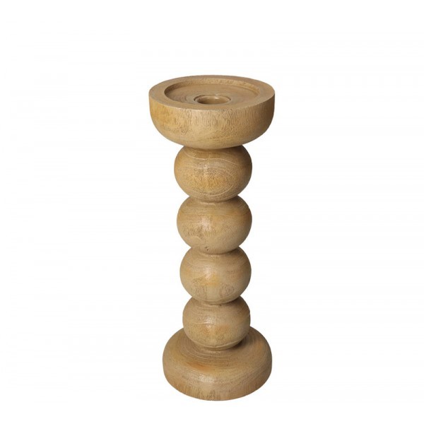 ΚΗΡΟΠΗΓΙΟ POLYRESIN ΣΕ ΑΠΟΜΙΜΗΣΗ ΞΥΛΟΥ,26CM NATURAL