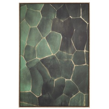 EMERALD ΧΡΥΣΟΤΥΠΙΑ ME ΚΟΡΝΙΖΑ ΣΕ ΤΥΠΩΜΕΝΟ ΚΑΜΒΑ 83*123εκ.
