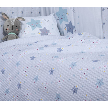 ΒΡΕΦΙΚΗ ΚΟΥΒΕΡΤΑ ΠΙΚΕ ΚΟΥΝΙΑΣ EXPLORE THE UNIVERSE 110X150 NEF-NEF HOMEWARE