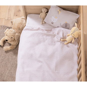 ΒΡΕΦΙΚΗ ΚΟΥΒΕΡΤΑ ΠΙΚΕ AΓΚΑΛΙΑΣ HAPPY DAYS 80X110 NEF-NEF HOMEWARE