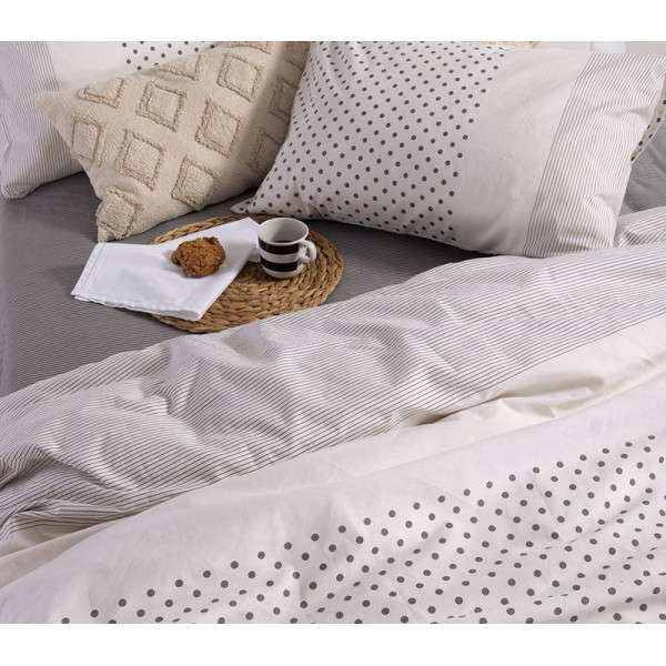ΣΕΤ ΣΕΝΤΟΝΙΑ ΒΑΜΒΑΚΕΡΑ ΔΙΠΛΑ DONTER 200Χ270 NEF-NEF HOMEWARE