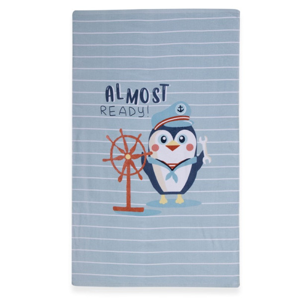ΠΑΙΔΙΚΗ ΠΕΤΣΕΤΑ ΘΑΛΑΣΣΗΣ PENGUIN 70X120 NEF-NEF HOMEWARE