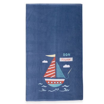 ΠΑΙΔΙΚΗ ΠΕΤΣΕΤΑ ΘΑΛΑΣΣΗΣ BON VOYAGE 70X120 NEF-NEF HOMEWARE