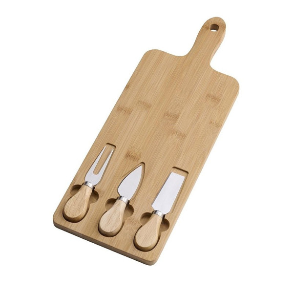 DAY ΣΕΤ3 ΕΠΙΦΑΝΕΙΑ ΚΟΠΗΣ ΤΥΡΙΩΝ & ΜΑΧΑΙΡΙΑ BAMBOO 42X15X40EK.