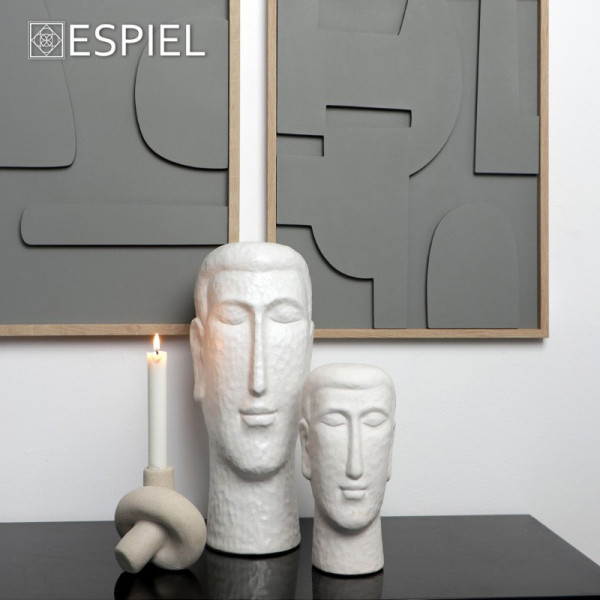 ΠΙΝΑΚΑΣ ΣΕ 3D ΚΑΜΒΑ ΓΚΡΙ 50Χ40ΕΚ