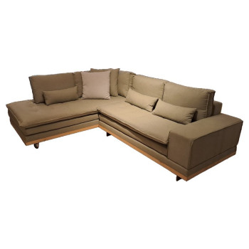 ΓΩΝΙΑΚΟΣ ΚΑΝΑΠΕΣ NANCY 290x220μ. ΧΩΡΙΣ ΜΗΧΑΝΙΣΜΟ