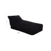 ΠΟΥΦ ALOK ΜΑΥΡΟ ΜΕ UV PROTECTION 140x70x60Υ εκ.