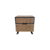 ΚΟΜΟΔΙΝΟ MIRROR WOOD Μ50ΧΒ40ΧΥ50εκ.