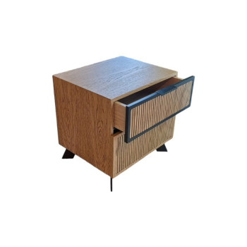 ΚΟΜΟΔΙΝΟ MIRROR WOOD Μ50ΧΒ40ΧΥ50εκ.