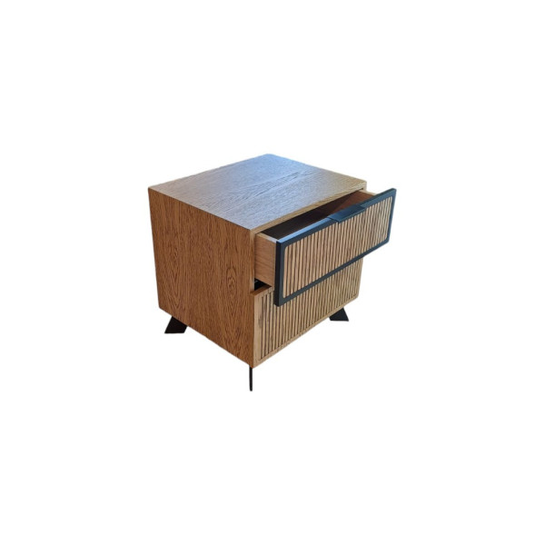 ΚΟΜΟΔΙΝΟ MIRROR WOOD Μ50ΧΒ40ΧΥ50εκ.