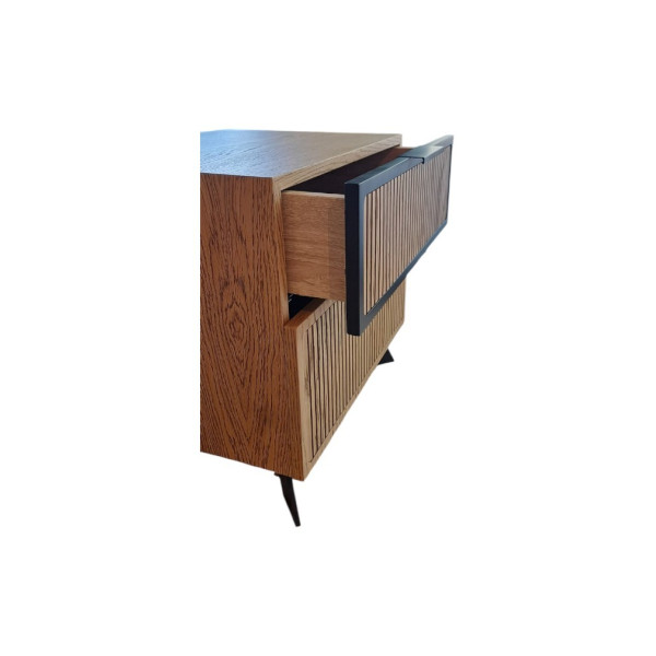 ΚΟΜΟΔΙΝΟ MIRROR WOOD Μ50ΧΒ40ΧΥ50εκ.