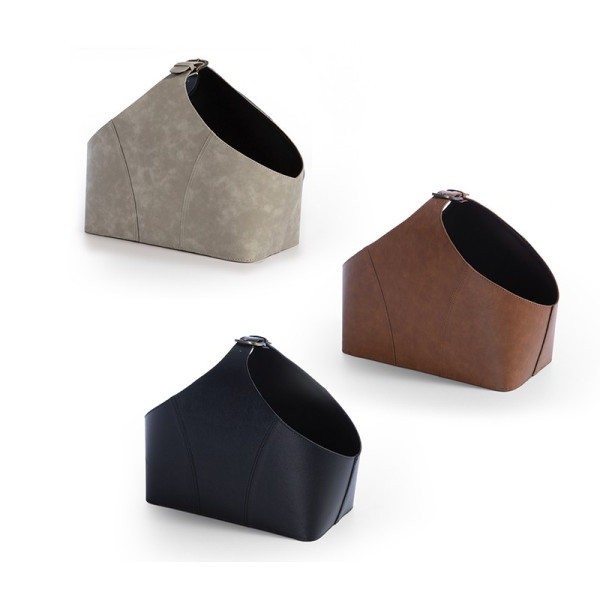 ΚΑΛΑΘΙ LETHAL 30X20X32 ΜΕ ΥΦΗ ΔΕΡΜΑΤΟΣ NEF-NEF HOMEWARE