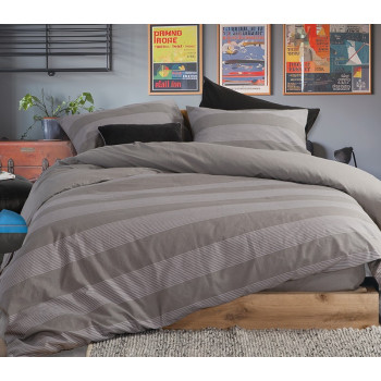 ΣΕΤ ΠΑΠΛΩΜΑΤΟΘΗΚΗ ΥΠΕΡΔΙΠΛΗ CASUAL STRIPE 240Χ230 NEF-NEF HOMEWARE