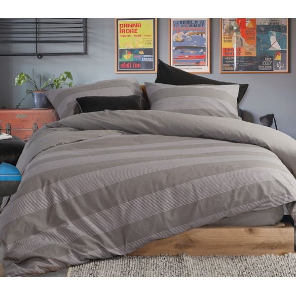 ΣΕΤ ΠΑΠΛΩΜΑΤΟΘΗΚΗ ΥΠΕΡΔΙΠΛΗ CASUAL STRIPE 240Χ230 NEF-NEF HOMEWARE