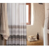ΚΟΥΡΤΙΝΑ ΜΠΑΝΙΟΥ DEPREO 180X180 NEF-NEF HOMEWARE