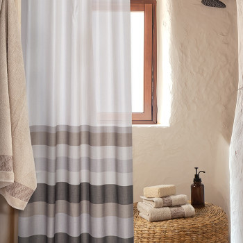 ΚΟΥΡΤΙΝΑ ΜΠΑΝΙΟΥ DEPREO 180X180 NEF-NEF HOMEWARE