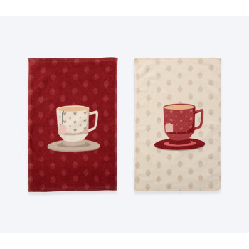 ΠΟΤΗΡΟΠΑΝΟ ΒΕΛΟΥΤΕ CUP OF TEA 40Χ60 NEF-NEF HOMEWARE