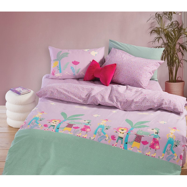 ΠΑΙΔΙΚΑ ΣΕΤ ΣΕΝΤΟΝΙΑ ΜΟΝΑ ROLLER FRIENDS 170Χ260 NEF-NEF HOMEWARE