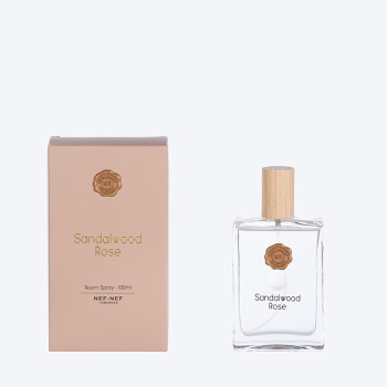ΑΡΩΜΑΤΙΚΟ ΣΠΡΕΥ ΧΩΡΟΥ SANDALWOOD ROSE 100ml NEF-NEF HOMEWARE