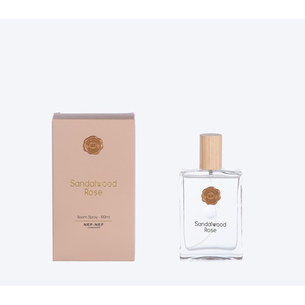 ΑΡΩΜΑΤΙΚΟ ΣΠΡΕΥ ΧΩΡΟΥ SANDALWOOD ROSE 100ml NEF-NEF HOMEWARE
