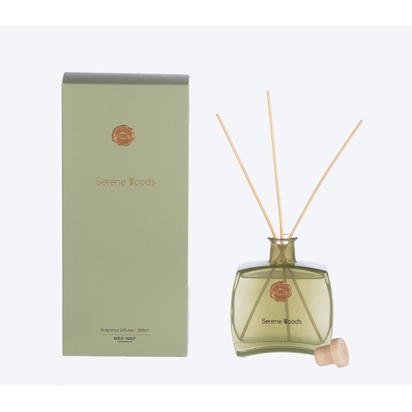 ΑΡΩΜΑΤΙΚΟ ΧΩΡΟΥ ME ΣΤΙΚΣ SERENE WOOD 200ml NEF-NEF HOMEWARE