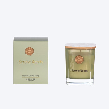 ΑΡΩΜΑΤΙΚΟ ΚΕΡΙ SERENE WOOD 180gr NEF-NEF HOMEWARE
