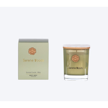 ΑΡΩΜΑΤΙΚΟ ΚΕΡΙ SERENE WOOD 180gr NEF-NEF HOMEWARE
