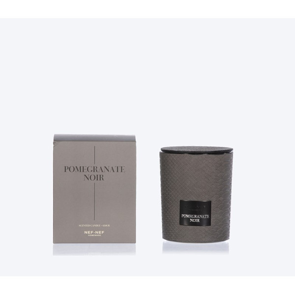 ΑΡΩΜΑΤΙΚΟ ΚΕΡΙ POMEGRANATE NOIR 450gr NEF-NEF HOMEWARE