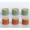 ΔΟΧΕΙΟ ΑΠΟΗΘΗΚΕΥΣΗΣ ΣΕΤ 3 ΤΜΧ COFFEE-TEA-SUGAR NEF-NEF HOMEWARE